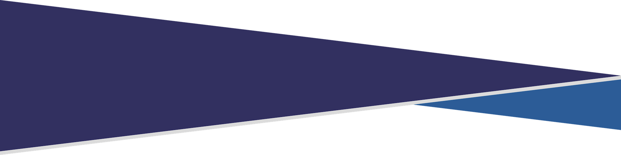 angled banner